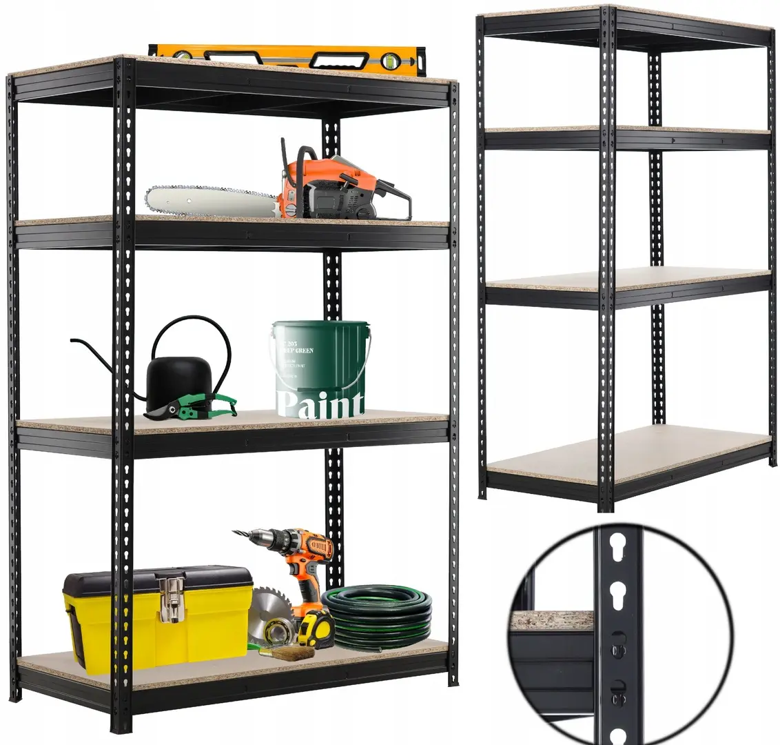 Стеллаж GardenLine GWI0667 180x120x60cm (Black)