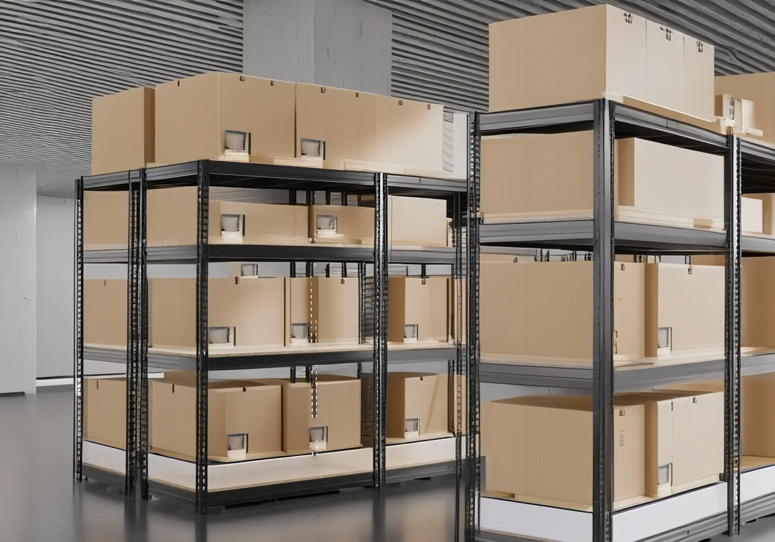 Стеллаж GardenLine GWI0674 180x150x60cm (Black) - 7