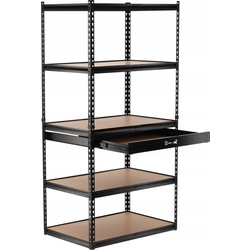 Etajera GardenLine GWI2127 180x90x60cm (Black) Thumb