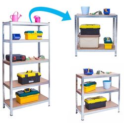 Set etajere de depozitare Humberg HR-810-2 (Silver) Thumb