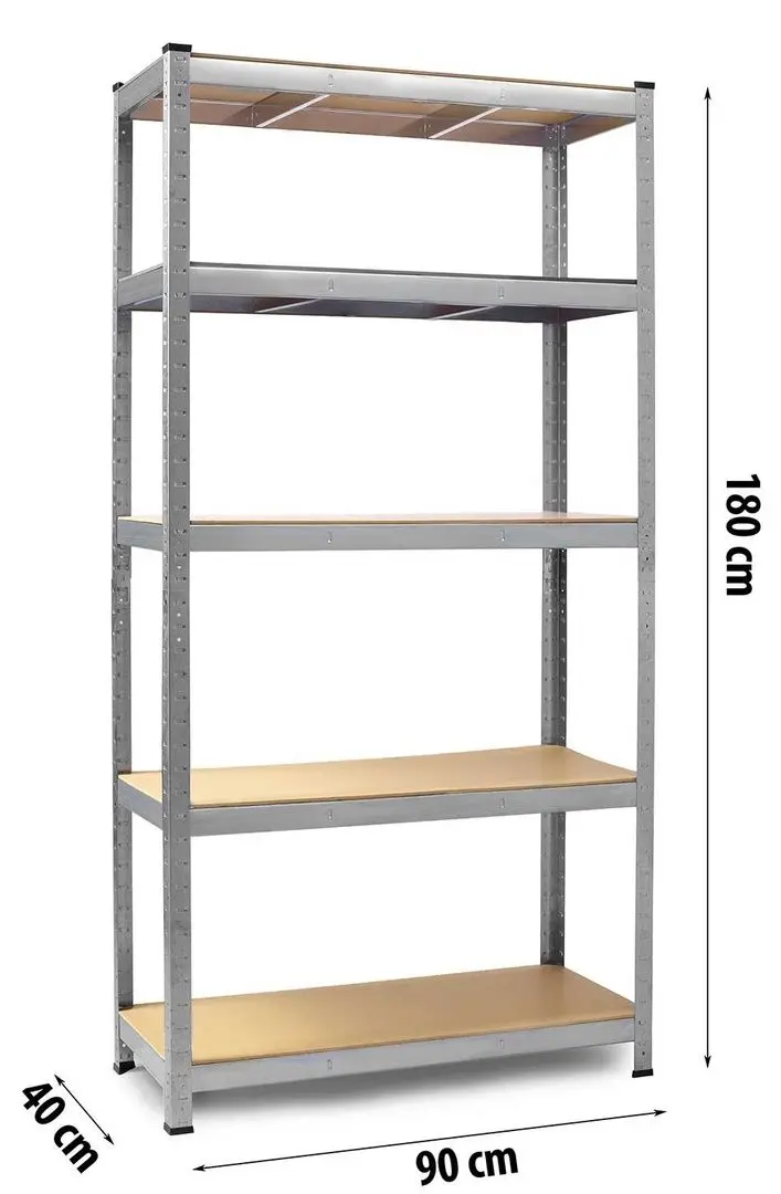 Set etajere de depozitare Humberg HR-812-2 (Silver)