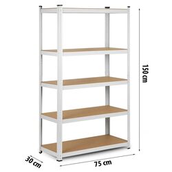 Etajera Humberg 4841 (White/Brown) Thumb