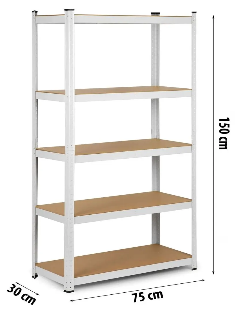 Etajera Humberg 4841 (White/Brown)