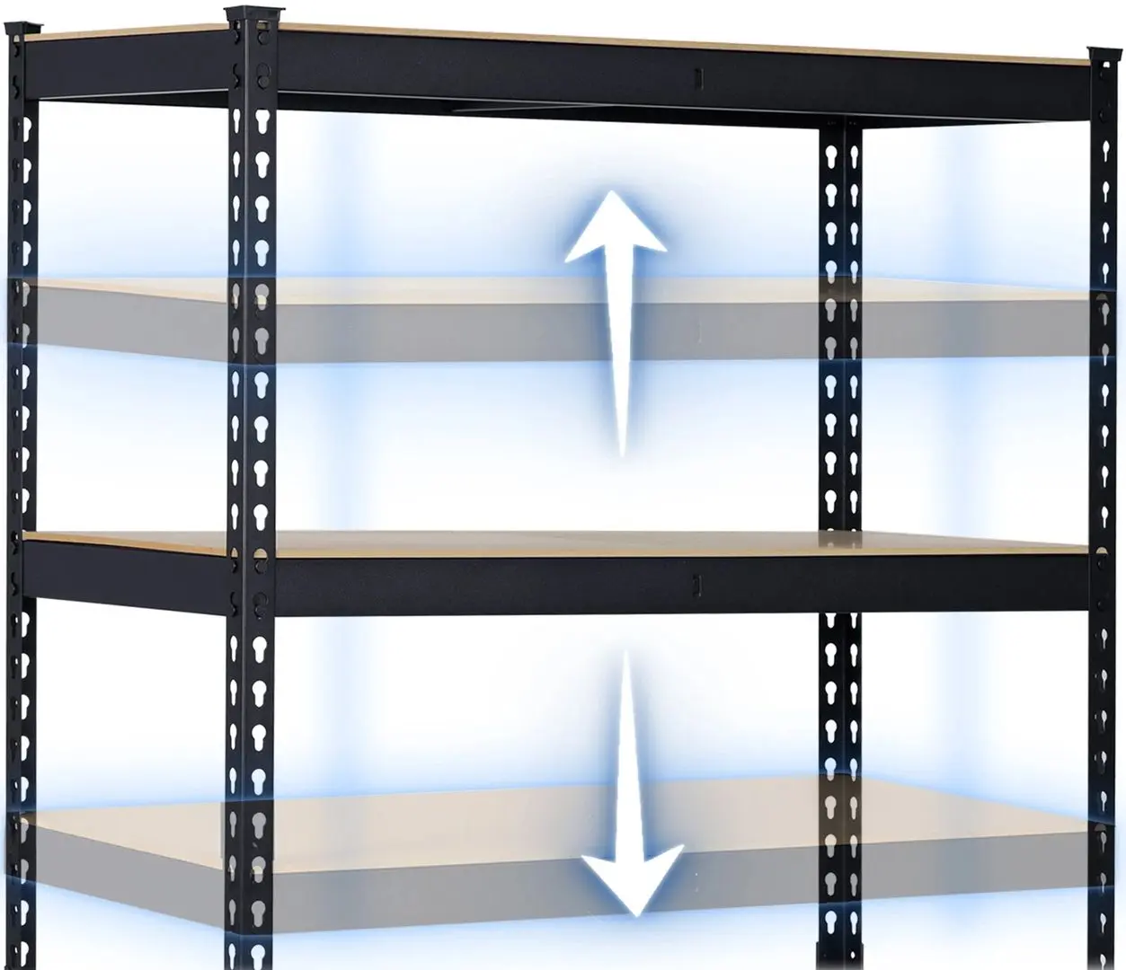 Etajeră Humberg HR-700 (Black/Brown)