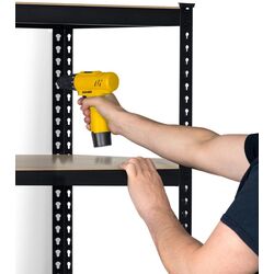 Etajeră Humberg HR-700 (Black/Brown) Thumb