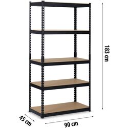 Etajeră Humberg HR-700 (Black/Brown) Thumb