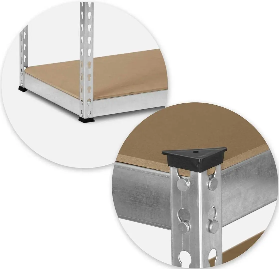 Стеллаж Humberg HR-700 (Inox/Brown)