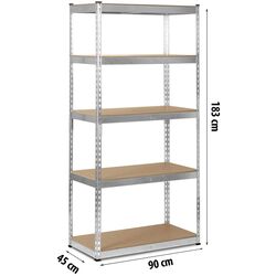 Стеллаж Humberg HR-700 (Inox/Brown) Thumb