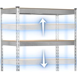 Стеллаж Humberg HR-700 (Inox/Brown) Thumb