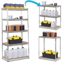 Стеллаж Humberg HR-700 (Inox/Brown) Thumb