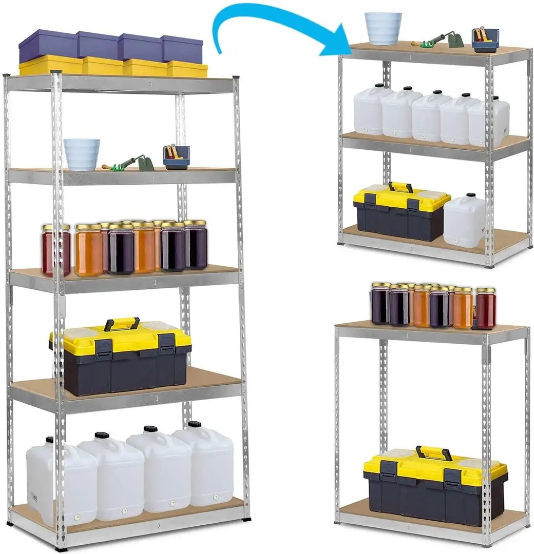 Стеллаж Humberg HR-700 (Inox/Brown)