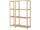 Etajera Ikea Ivar 2 sectiuni 134x50x179 (Pin)