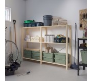 Стеллаж Ikea Ivar 2 секции/полки 174x30x124 (Сосна)