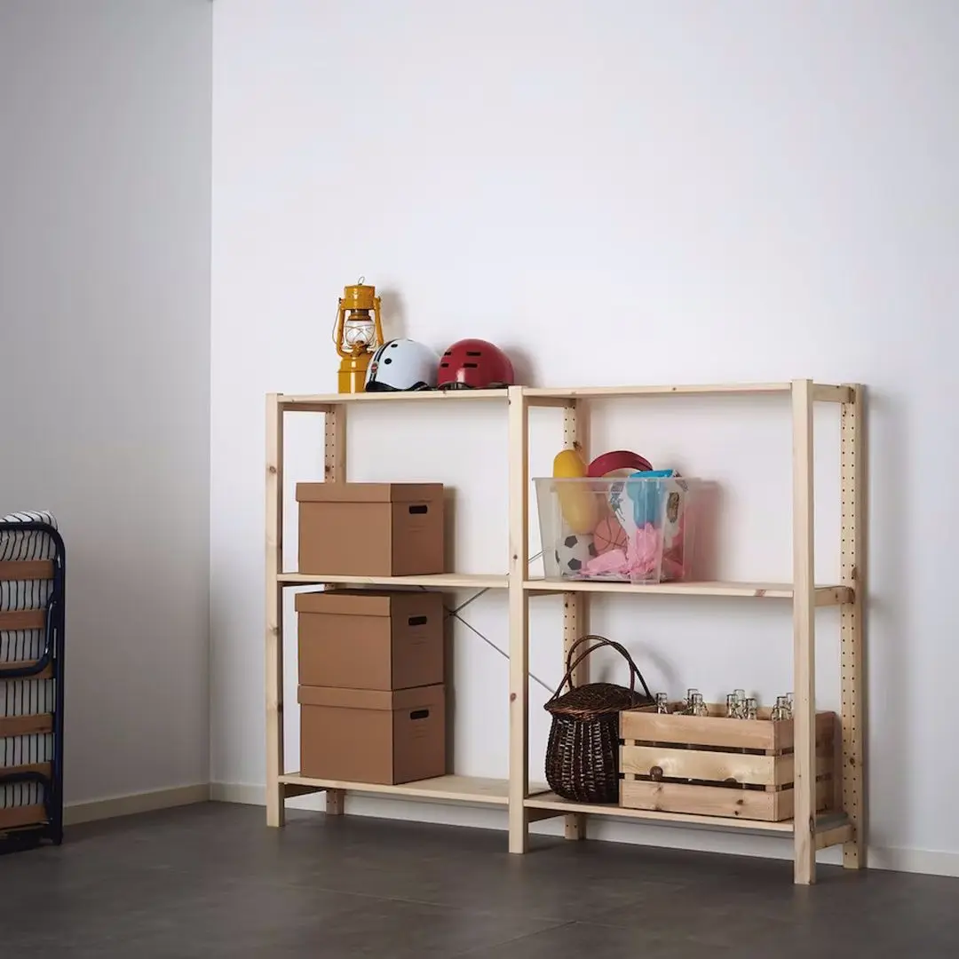 Etajera Ikea Ivar 2 sectiuni/polite 174x30x124 (Pin)