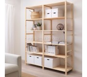 Стеллаж Ikea Ivar 2 секции/полки 174x50x226 (Сосна)