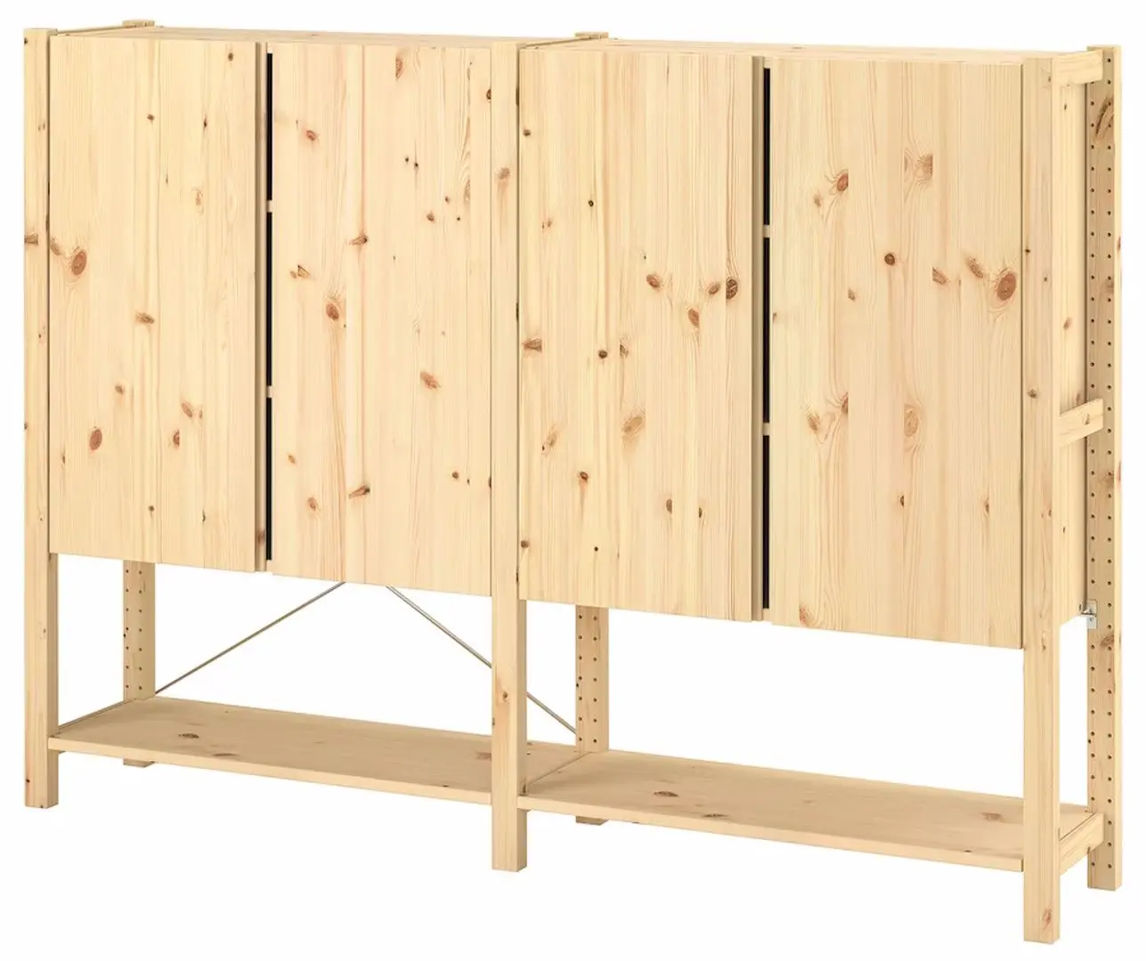 Etajera Ikea Ivar 2 sectiuni/polite/corp 174x30x124 (Pin)