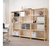 Etajera Ikea Ivar 3 sectiuni/5 polite 259x30x179 (Pin)