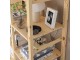 Etajera Ikea Ivar 3 sectiuni/polite 139x50x124-226 (Pin)