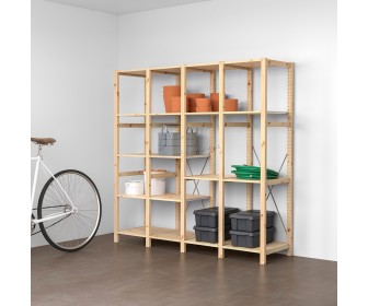 Etajera Ikea Ivar 4 sectii/polite 179x50x179 (Pin)