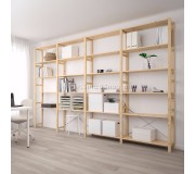 Etajera Ikea Ivar 4 sectii/polite 344x30x226 (Pin)