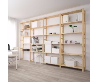 Etajera Ikea Ivar 4 sectii/polite 344x30x226 (Pin)