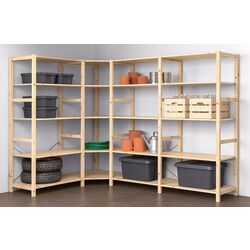 Etajera Ikea Ivar 4 sectiuni/colt 249/164x50x179 (Pin)
