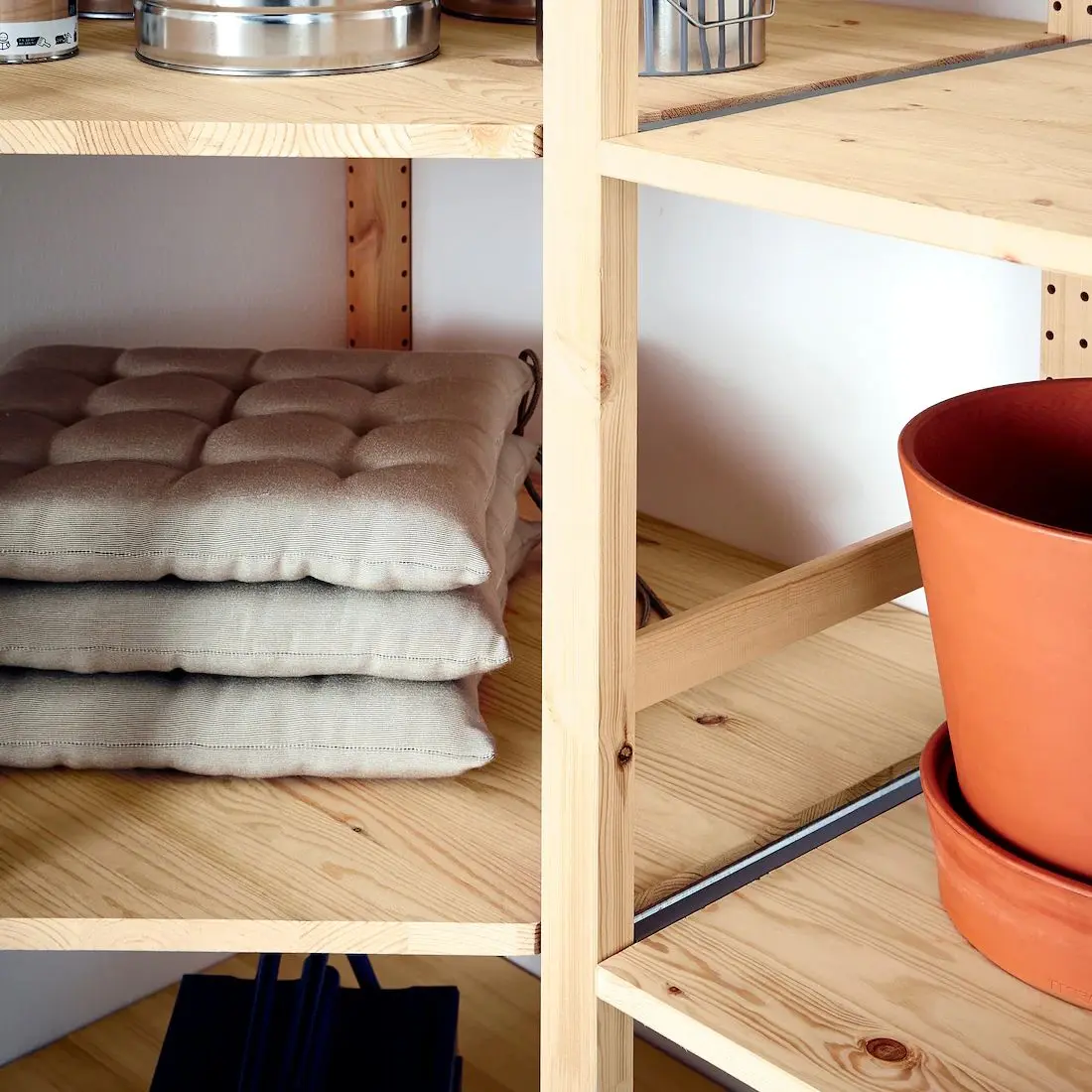 Etajera Ikea Ivar 4 sectiuni/colt 249/164x50x179 (Pin)