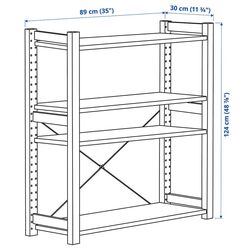 Стеллаж Ikea Ivar 89x30x124 (Сосна) Thumb