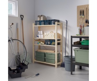 Стеллаж Ikea Ivar 89x30x124 (Сосна)