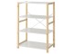 Etajera Ikea Ivar metal 89x50x124 (Pin/Alb)