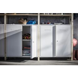 Etajera Ikea Ivar/Observator 259x30x226 (Pin/Alb) Thumb