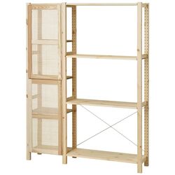 Etajera Ikea Ivar/Observator 4 rafturi/usa 134x30x179 (Pin/Bambus) Thumb