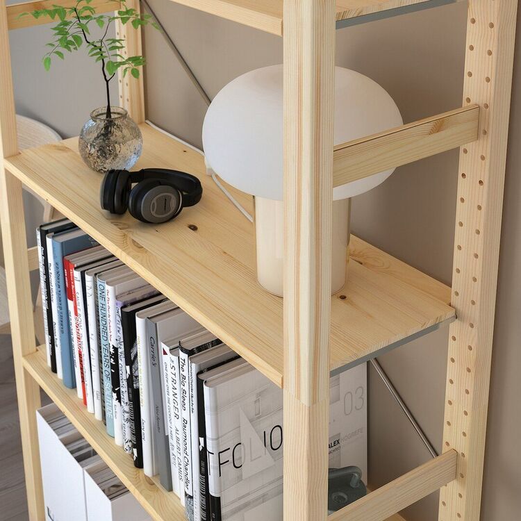 Etajera Ikea Ivar/Observator 5 rafturi 8930179 (Pin/Bambus) cumpr n  Chiinu, Moldova | SMADSHOP.MD