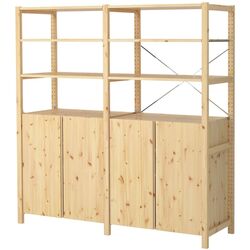 Etajera Ikea Ivar cu 4 usi/rafturi 174x50x179 (Pin) Thumb