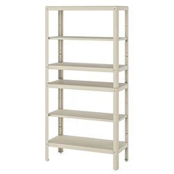 Etajera Ikea Kolbjorn 80x35x162 (Bej)
