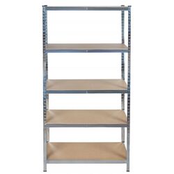 Etajera Malatec 23768 180x90x40см (Silver/Brown) Thumb