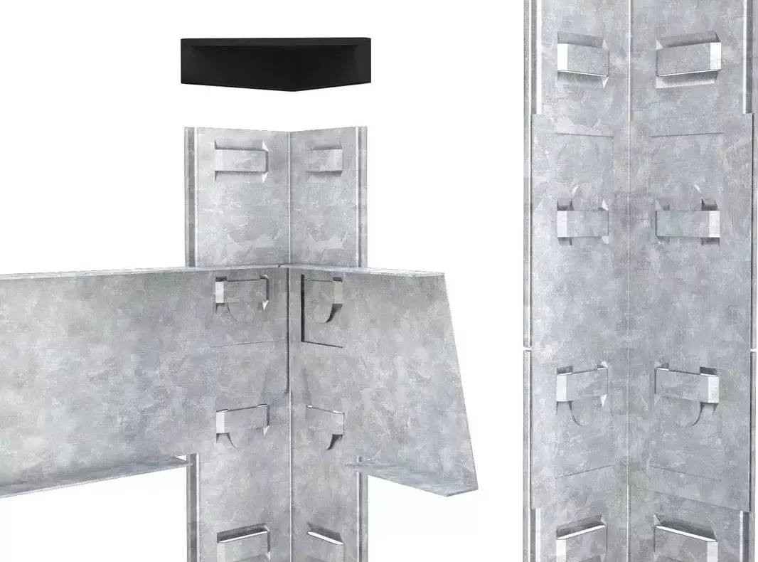 Стеллаж Metkas Budget 180x70x40x42.5cm (Silver)