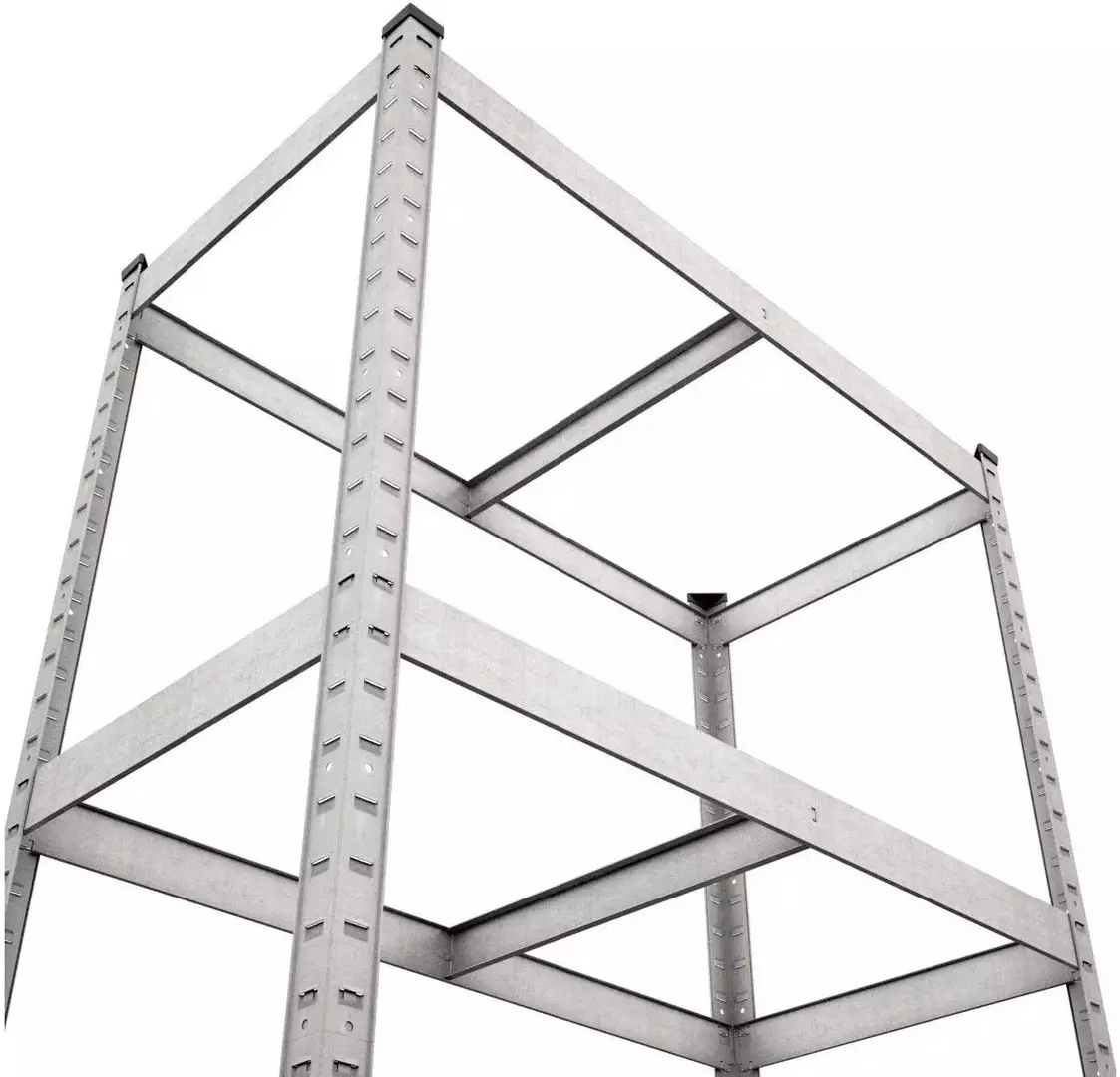 Etajera Metkas Budget B160120803042 160x80x30cm (Silver)