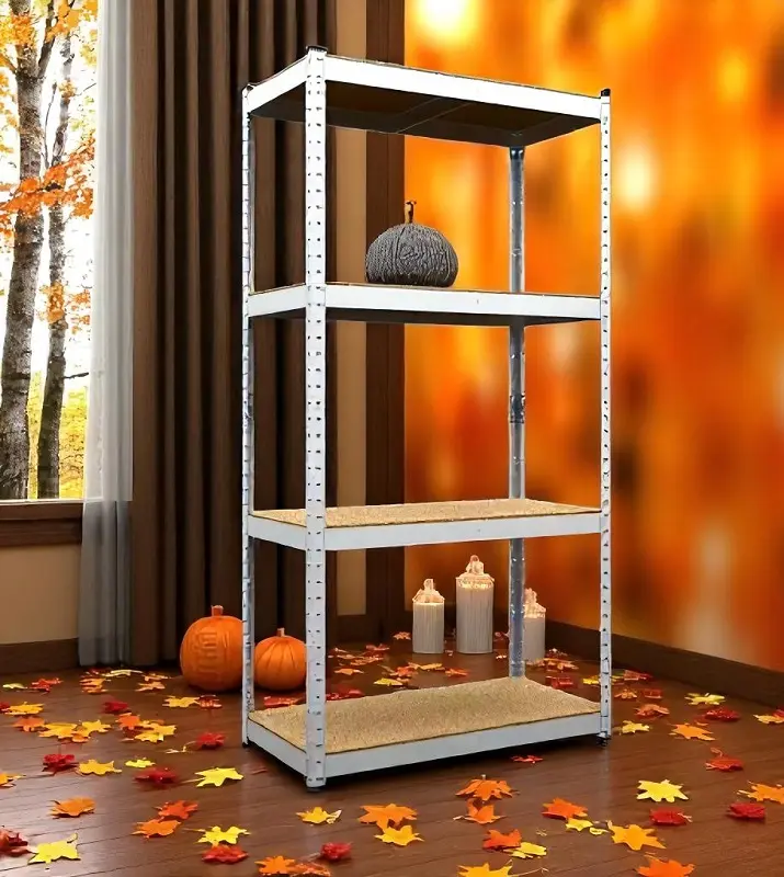 Etajera Metkas Budget B160120804042 160x80x40cm (Silver)