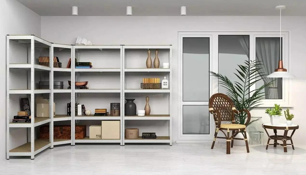 Стеллаж Metkas Budget 180x70x30cm (Silver)