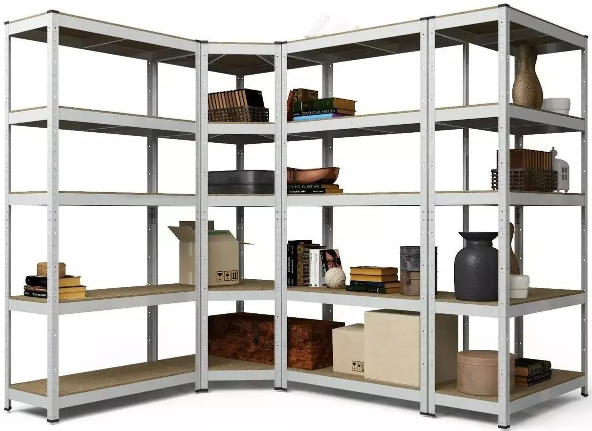 Стеллаж Metkas Budget 180x70x30cm (Silver)