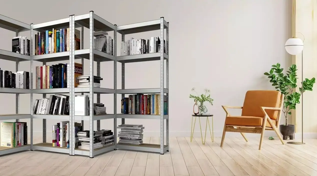 Etajera Metkas Budget B200161004052 200x100x40cm (Silver)