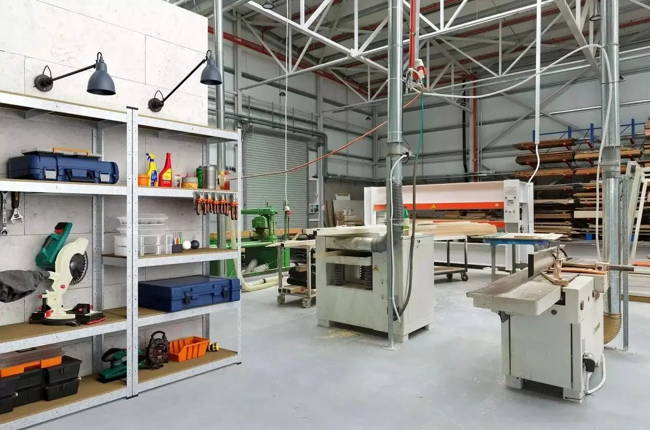 Etajera Metkas Budget B200161004052 200x100x40cm (Silver)