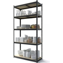 Etajera Metkas Budget BC180150904052A 180x90x40cm (Anthracite) Thumb