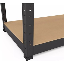 Etajera Metkas Budget BC180150904052A 180x90x40cm (Anthracite) Thumb