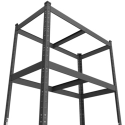 Etajera Metkas Budget BC180150904052A 180x90x40cm (Anthracite) Thumb