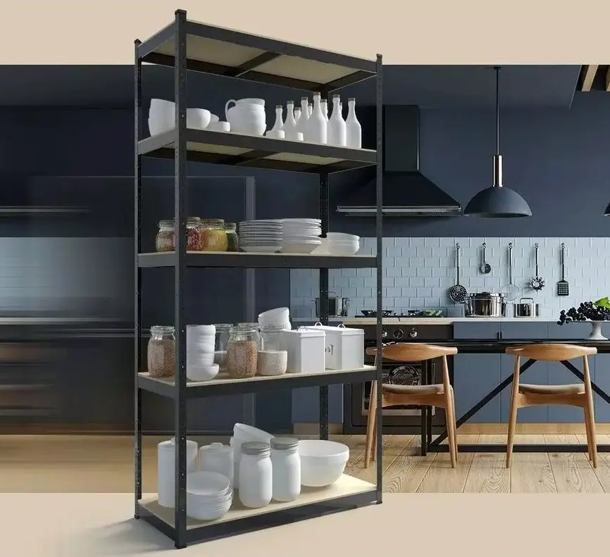 Etajera Metkas Budget BC180150904052A 180x90x40cm (Anthracite)