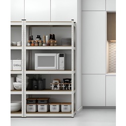 Etajera Metkas Standard  240x120x40cm (Silver)