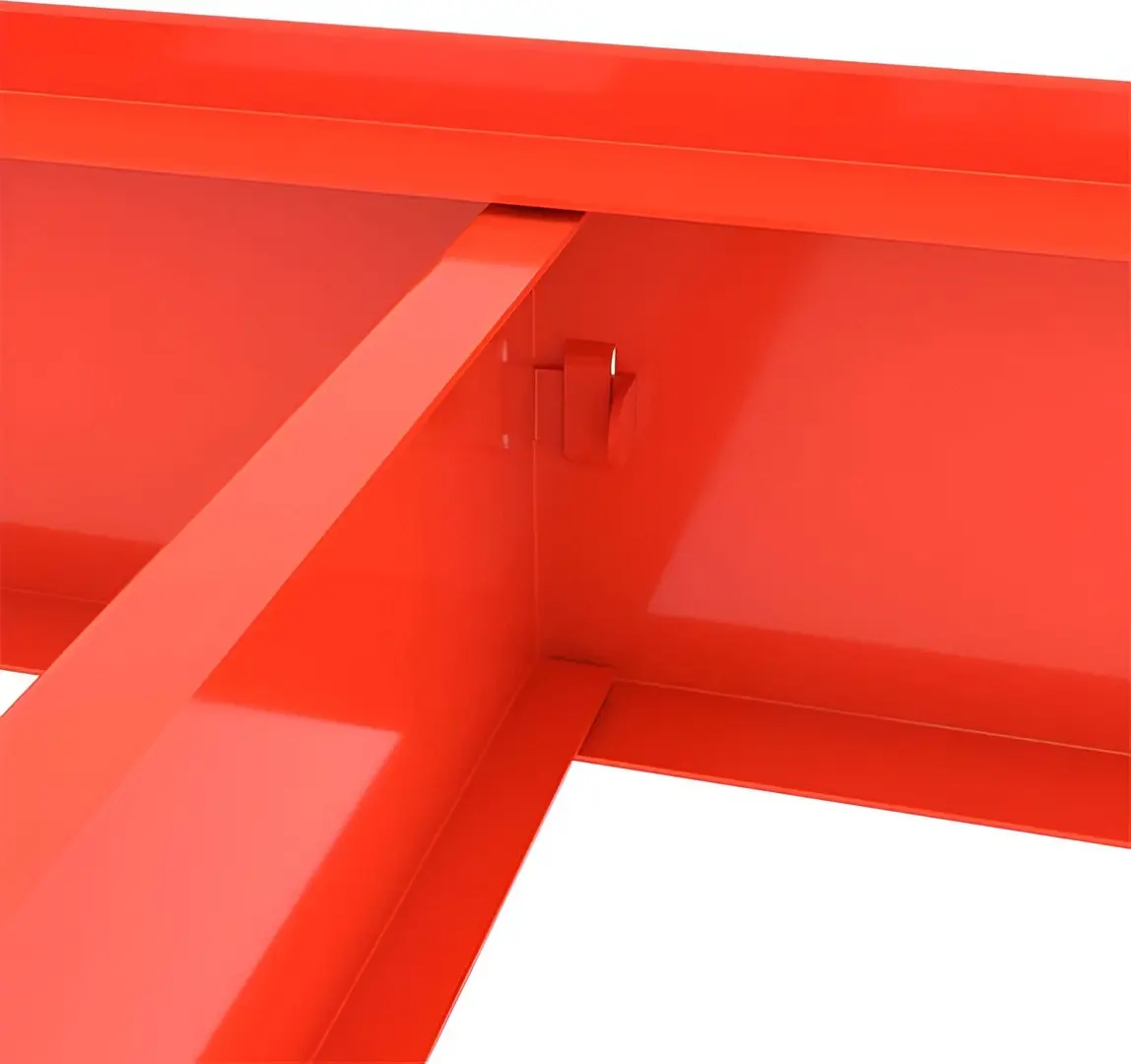 Etajera Metkas Titan 180x140x60cm (Blue/Orange)