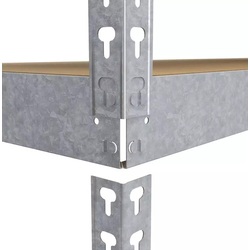 Etajera Metkas Titan T180221204041 180x120x40cm (Silver) Thumb